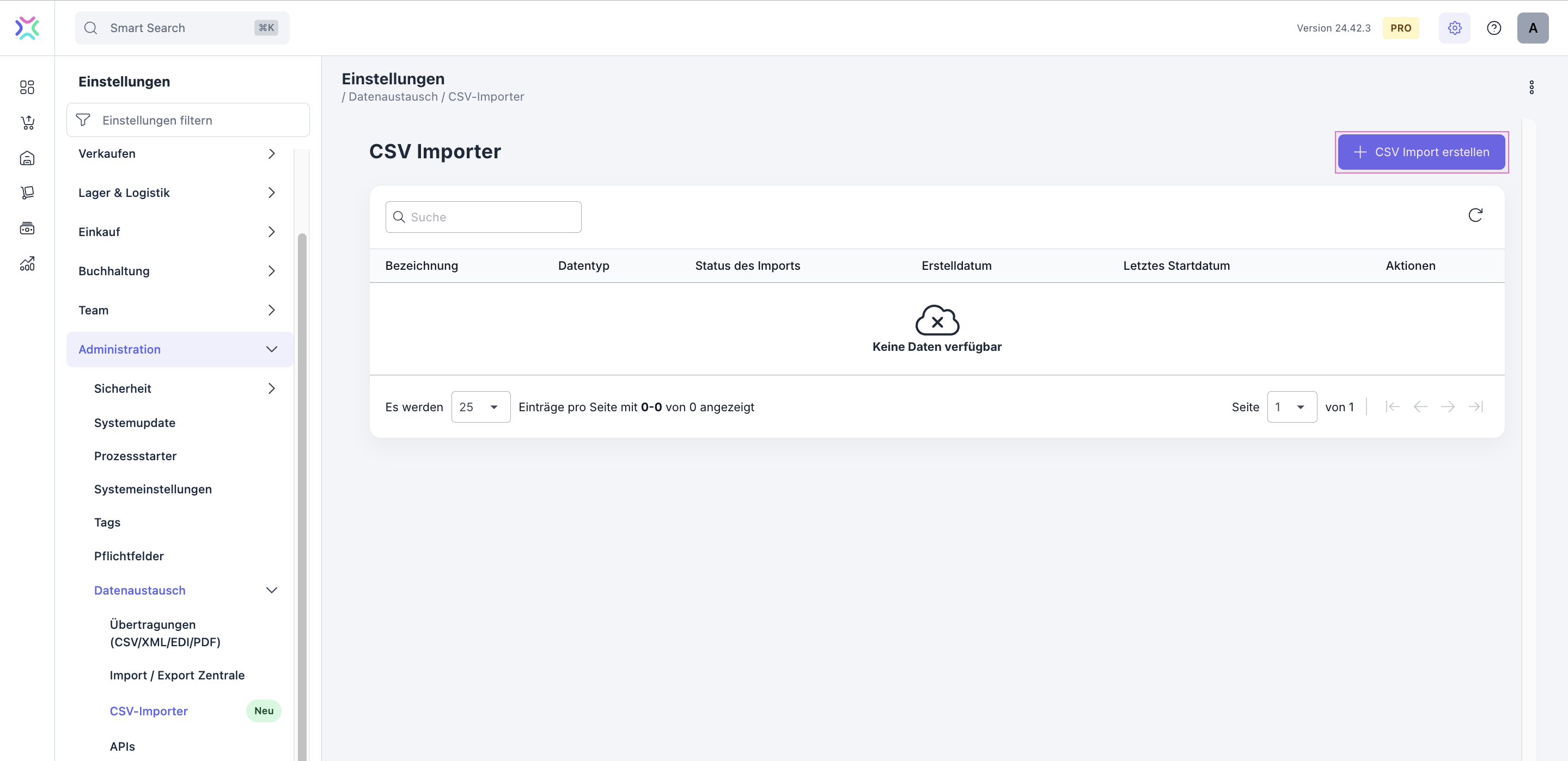 CSV-Importer_NeuenImportErstellen.png